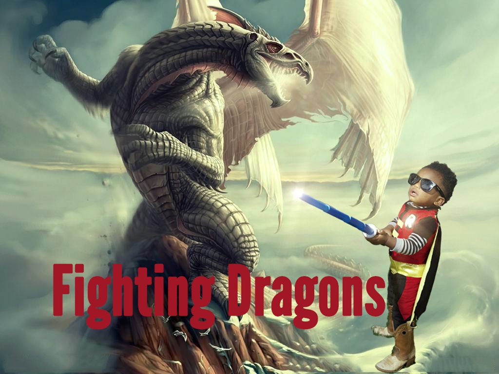 fighting dragons