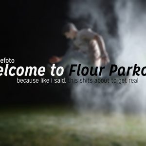 Parkour and Flour with Lights