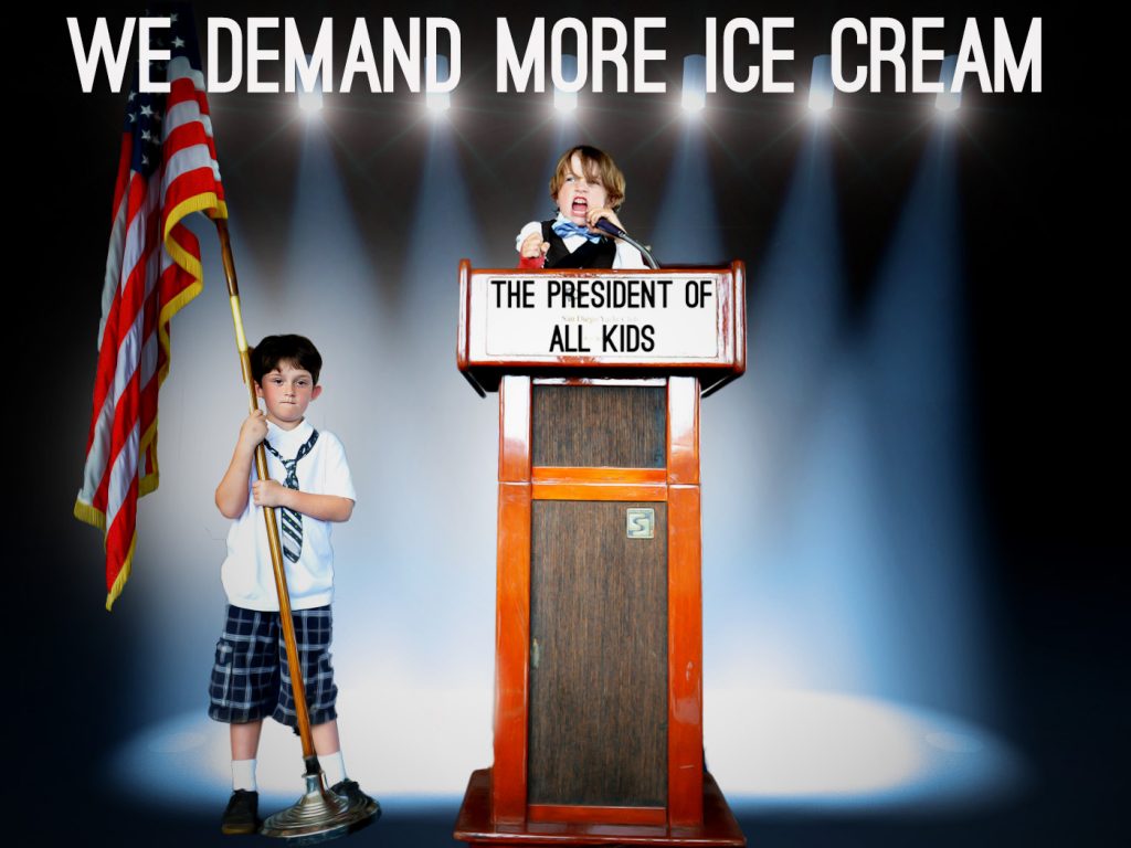 we demand more ice cream