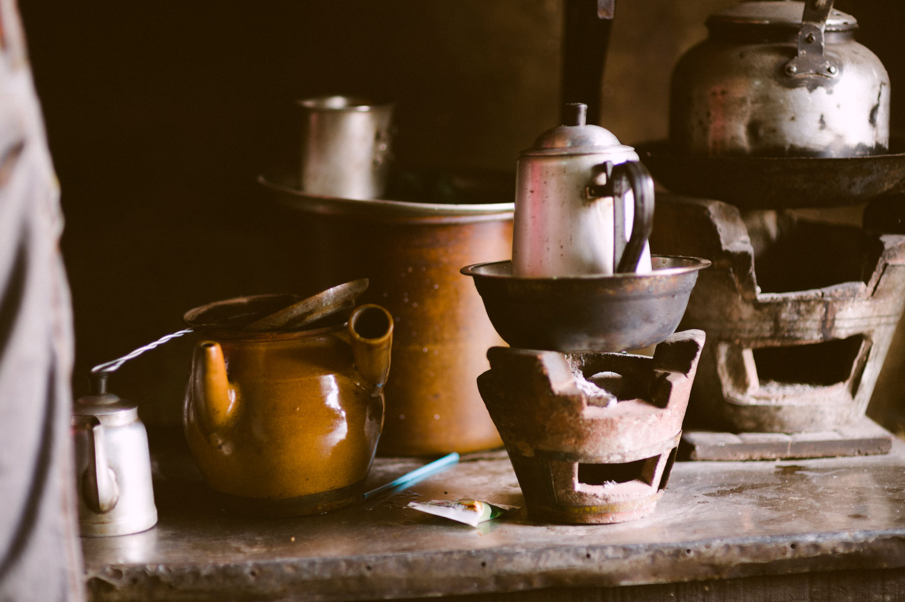 Frankie Foto » In Search of Coffee in a Clay Pot