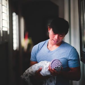 Uncle Vinh and Baby Finn